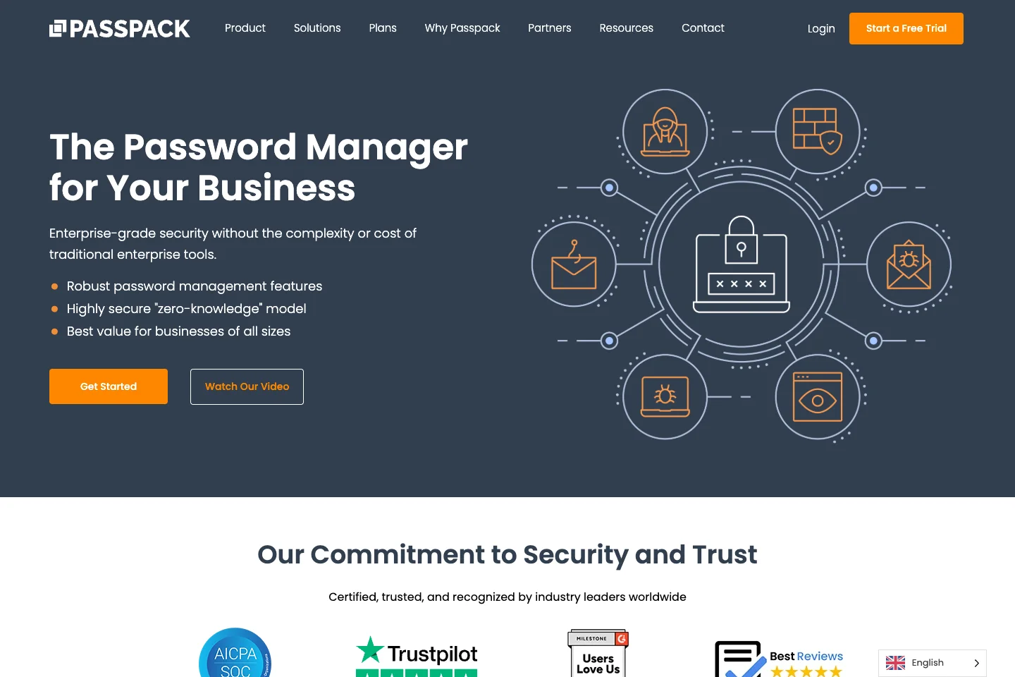 PassPack Website preview